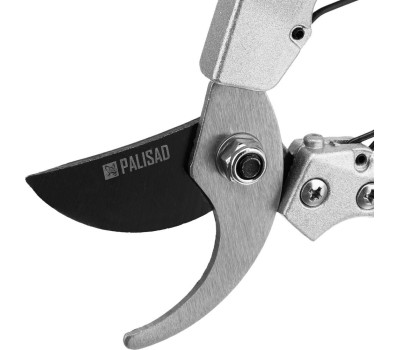 Секатор PALISAD Секатор прямого реза, 180 мм, металлические обрезиненные рукоятки 60503