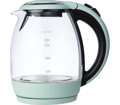 Чайник электрический CENTEK CT-0008 MINT стекло 1.7л