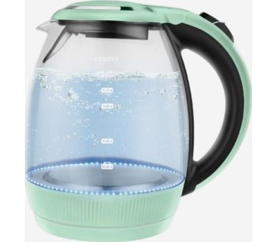 Чайник электрический CENTEK CT-0008 MINT стекло 1.7л