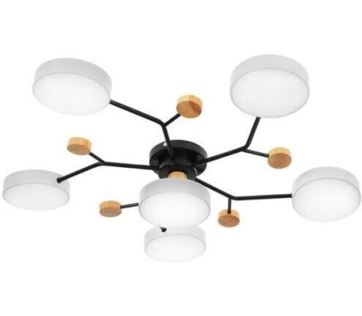 светильник потолочный RITTER 52079 5 Scandia 84 Вт серый