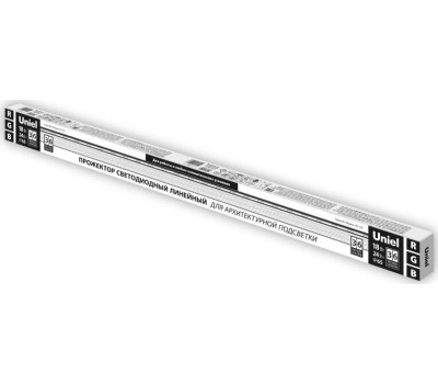 ЭЛЕКТРИКА UNIEL (UL-00008364) ULF-L52-18W/RGB/L100 DC24V IP65 SILVER