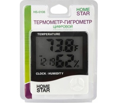 Термометр-гигрометр HOMESTAR HS-0108 104303
