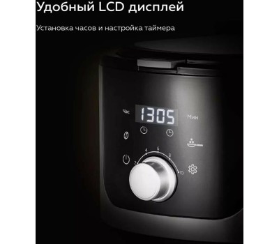 Кофеварка капельная BQ CM1010 Black-Steel
