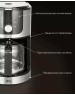 Кофеварка капельная BQ CM1010 Black-Steel