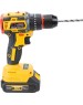 Дрель-шуруповёрт EDON AD-21PBL желтый/черный 24895 21В, 2аккум., бесщеточный