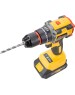 Дрель-шуруповёрт EDON AD-21PBL желтый/черный 24895 21В, 2аккум., бесщеточный