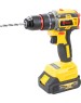 Дрель-шуруповёрт EDON AD-21PBL желтый/черный 24895 21В, 2аккум., бесщеточный