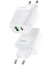 СЗУ HOCO (6931474769824) C100Aaa 1USB+1Type-C 3.0A QC3.0 PD 20W , White