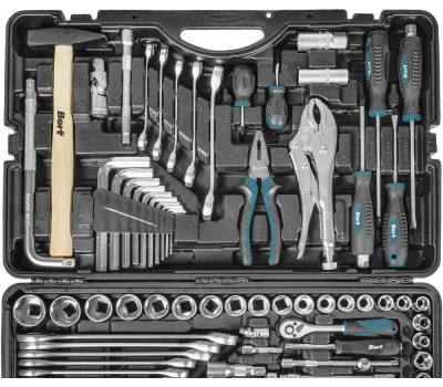 Набор ручного инструмента BORT BTK-142