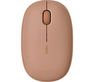 Мышь беспроводная RAPOO M650 Brown