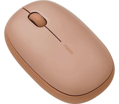 Мышь беспроводная RAPOO M650 Brown