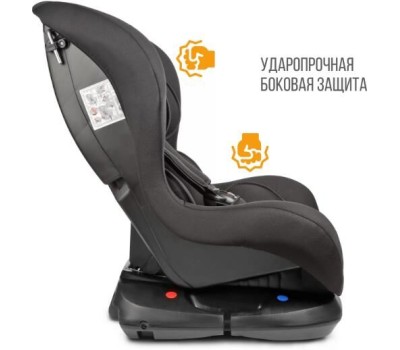 Детское автомобильное кресло ZLATEK KRES4008 Галеон Lux гр.0+/I, черный