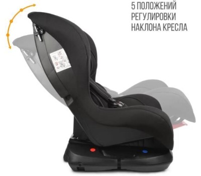 Детское автомобильное кресло ZLATEK KRES4008 Галеон Lux гр.0+/I, черный