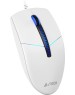 A4TECH Мышь проводная N-530S, оптическая, USB, 1200dpi, белый