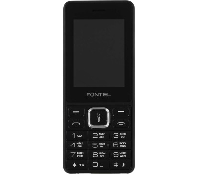Телефон мобильный FONTEL FP240 черно-зеленый