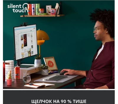 LOGITECH Мышь беспроводная M650, Bluetooth/Радио, оптическая, USB, 4000dpi, графитовый [910-006259]