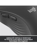LOGITECH Мышь беспроводная M650, Bluetooth/Радио, оптическая, USB, 4000dpi, графитовый [910-006259]