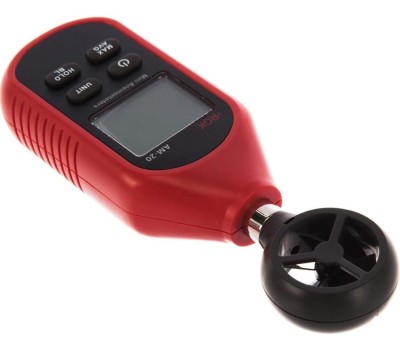 Термоанемометр RGK Термоанемометр портативный AM-20, крыльчатый, красный/ черный [776288]