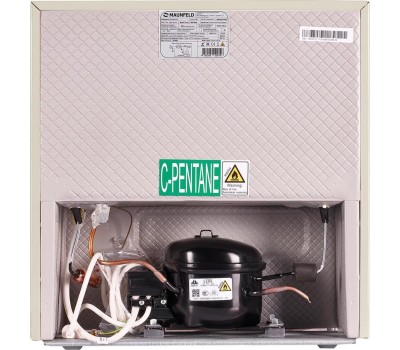 Холодильник MAUNFELD Холодильник однокамерный MFF50RBG бежевый