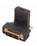 Rexant (17-6812) Переходник поворотный екер DVI-D - гнездо HDMI