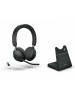 JABRA Гарнитура Гарнитура беспроводная Evolve2 65, Link380a MS Stereo Stand Black