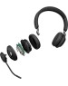 JABRA Гарнитура Гарнитура беспроводная Evolve2 65, Link380a MS Stereo Stand Black