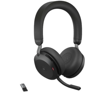 JABRA Беспроводная гарнитура Evolve2 75, Link380c MS Stereo Black (PN: 27599-999-899)