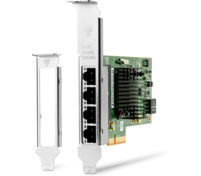 INTEL Сетевой адаптер ® Ethernet Server Adapter I350-T4 PCI-E v2.1 x4, 4x RJ45, 10/100/1000Base-T, Low Profile