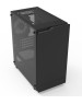 Корпус для ПК ZALMAN Корпус MINITOWER mATX Mini-ITX W/PSU до 8xFan(1x120mm ARGB предустановлено) черный с окном T4 Plus