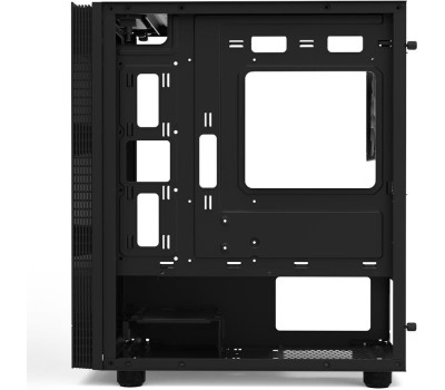 Корпус для ПК ZALMAN Корпус MINITOWER mATX Mini-ITX W/PSU до 8xFan(1x120mm ARGB предустановлено) черный с окном T4 Plus