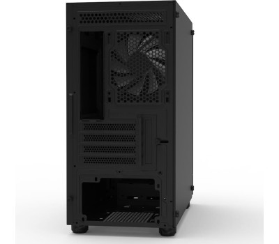 Корпус для ПК ZALMAN Корпус MINITOWER mATX Mini-ITX W/PSU до 8xFan(1x120mm ARGB предустановлено) черный с окном T4 Plus