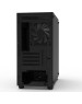 Корпус для ПК ZALMAN Корпус MINITOWER mATX Mini-ITX W/PSU до 8xFan(1x120mm ARGB предустановлено) черный с окном T4 Plus