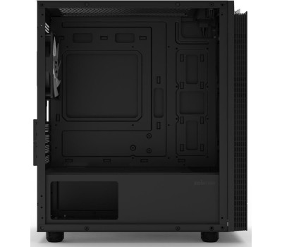 Корпус для ПК ZALMAN Корпус MINITOWER mATX Mini-ITX W/PSU до 8xFan(1x120mm ARGB предустановлено) черный с окном T4 Plus