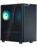 Корпус для ПК ZALMAN Корпус MINITOWER mATX Mini-ITX W/PSU до 8xFan(1x120mm ARGB предустановлено) черный с окном T4 Plus