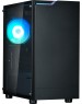 Корпус для ПК ZALMAN Корпус MINITOWER mATX Mini-ITX W/PSU до 8xFan(1x120mm ARGB предустановлено) черный с окном T4 Plus