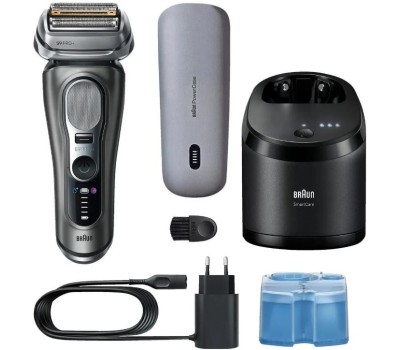 BRAUN Электробритва 9675cc, серебристый