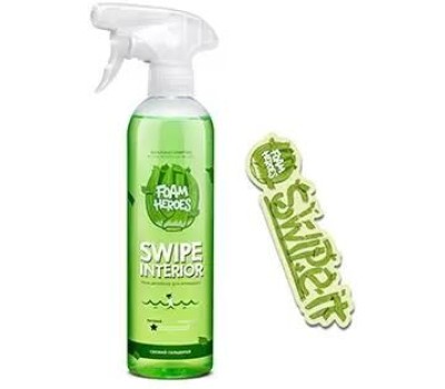 Автохимия FOAM HEROES FHB107 Foam Heroes Swipe Interior квик-детейлер для интерьера сельдерей, 500мл