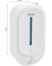 GFmark - Дозатор СЕНСОРНЫЙ, для жидкого МЫЛА, пластик АБС, БЕЛЫЙ, большой, с полоской, 350 мл, питание 4АА 676