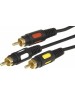 Кабель REXANT (17-0214) 3RCA - 3RCA 3М