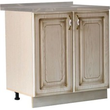 Кухонный модуль БИТЕЛ АНЖЕЛИКА СТР 800 М фасад ясень/патина,каркас-дуб молочный (модуль для мойки)