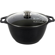 Кастрюля KUKMARA к31а а/пр литая 3,0л стекл/кр