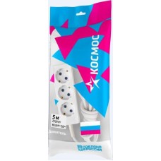 Удлинитель КОСМОС YKSM5M-3G-Z(10A)P