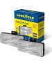 Противотуманные фары GOODYEAR GY019007 фары противотуманные галогенные универсальные с лампами (прямоугольные GY-FL-01C / H3 12V: 2шт.)