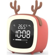 РАДИОЧАСЫБУДИЛЬНИК SOUNDMAX SM-7014(коралловый)