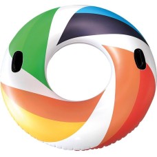 ECOS Круг для плавания с ручками Цветное колесо, диаметр: 118 см SC-51 (993151)