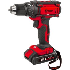 Дрель-шуруповёрт EDON AD-21A черный/красный 16043 21В, 2аккум