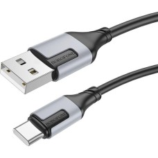 Кабель BOROFONE (6941991108273) BX101 USB 3.0A для Type-C Black 1 м