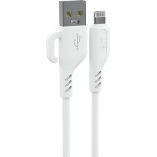 Кабель MORE CHOICE (4620202554277) K81i 2м USB 2.4A для Lightning , белый