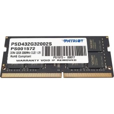 Модуль памяти PATRIOT Модуль памяти SODIMM 32GB DDR4-3200 PSD432G32002S