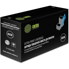 Картридж CACTUS Картридж CS-CE505X-MPS, CE505XX, черный / CS-CE505X-MPS